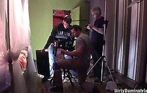 Domineering babe filmed and pussyfucked   