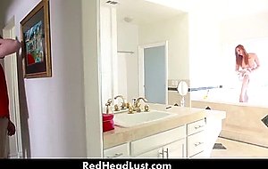 Hot ginger stepmom fucked by teen stepson 