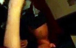 Amateur fucking while friend watches