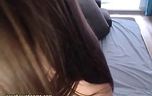 Curvy brunette vixen on mesmerizing cam show 