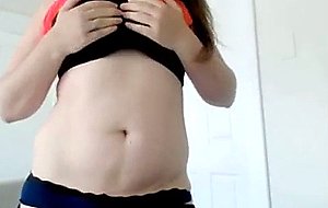 Fat teen mom masturbates with vibrator  