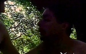 Hot oral & anal fucking in the woods