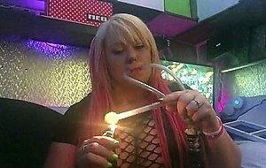 My sweet wife smoking meth 