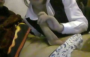 Punk couple sex on webcam 