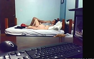 Pregnant amateurs cuple in webcam 