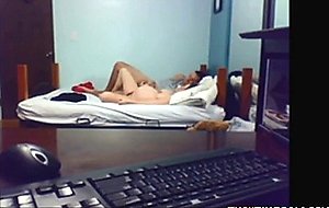 Pregnant amateurs cuple in webcam  