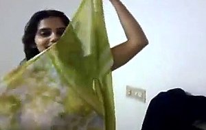 sweet Indian Isha Bhabhi Showing Big Tits