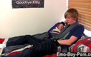 Sexy gay brent daley is a adorable ash-blonde emo man