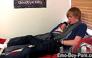 Sexy gay brent daley is a adorable ash-blonde emo man