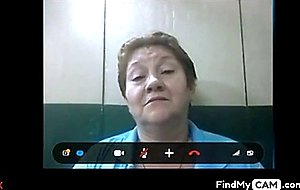 Fat granny webcam 