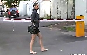 Barefoot secretary nadya 