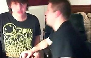 Cute guy fucks his older friend 1st time on cam