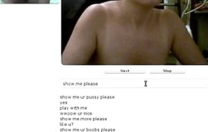 Mature mom and girl chatting, cam