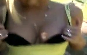 This cute blonde amateur gets down for some spare cash ...