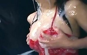 Asian Girl Gets Messy Part 2