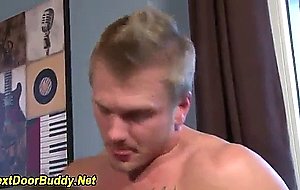 Amateur jock gets ass slammed