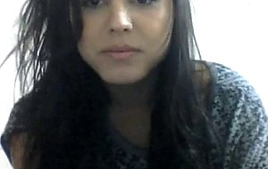 Sexy and sexy brunette fingers her ass and spreads her buttcheeks