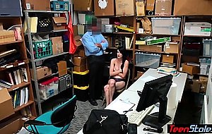 Busty suspect fucked by a big cocked cop 