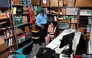 Busty suspect fucked by a big cocked cop 