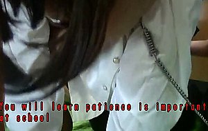 Hentai mature sweet enema anal training