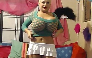 Amazing milf with huge tits webcam  