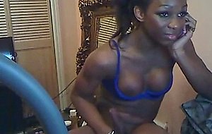 Webcam ebony sexy tranny