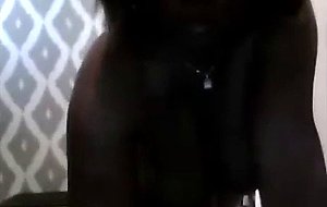 Fat black shemale railing a fat dude 