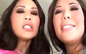 Two Perfect Asian Mouths