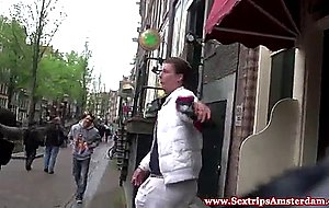 Real dutch hooker sprayed with cum