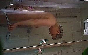 My mom 50 ignorant of the shower cam  