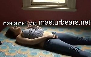 Solo orgasm of a french teacher