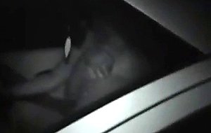 Nightvision: getting fingered in the car  