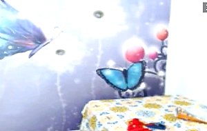 Sexy big booty latina shows off body