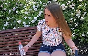 Hot teen girl fucks a stranger in public while being filmed with his camera – nude girls