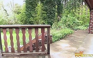 Horny milf prefers to fuck with ebony babe