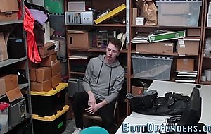 Gay teen gets railed by mall cop 