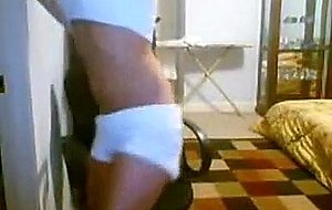 Blondie Chatting On Webcam