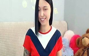 Sweet brunette a world of beauty and naughtiness 