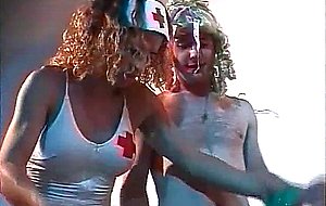 Tranny nurse feminizing man