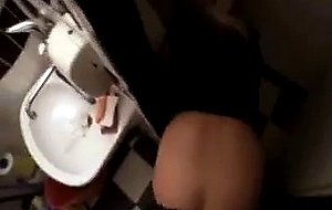 Fucking A Blondes Tight Twat In The Staffs Toilet
