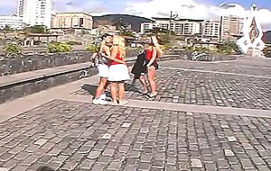 Spanish piss vacation for these sweet sluts