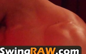 The Swinger Mansion welcome interracial couples to fuck white horny swinger couples at the red room