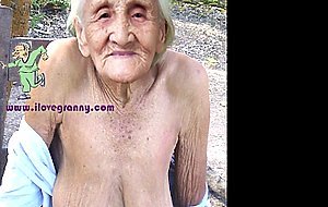 ILoveGrannY Amateur Naked Pictures Taken Outdoor