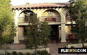 Chris loves when his wife flirt and fuck hard with another guy infront of him