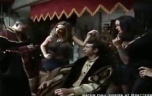 Three Busty Pornstars fucking a big cocked king and his ...