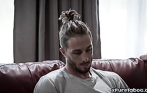 Young man being into sex with aunt Riley Reyes