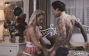 Small Hands gave Sammie pussy penetrating and anal pounding