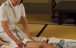 Mature japanese masseuse gives handjob subtitles  
