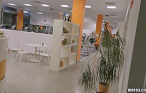 Gym receptionis fuck POV