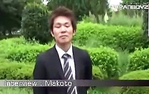 Like many Japanese business men, Makoto works long hours at ...